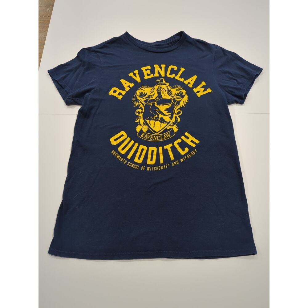 Harry Potter Small Navy Blue Ravenclaw Hogwarts Quidditch T-shirt Short Sleeve